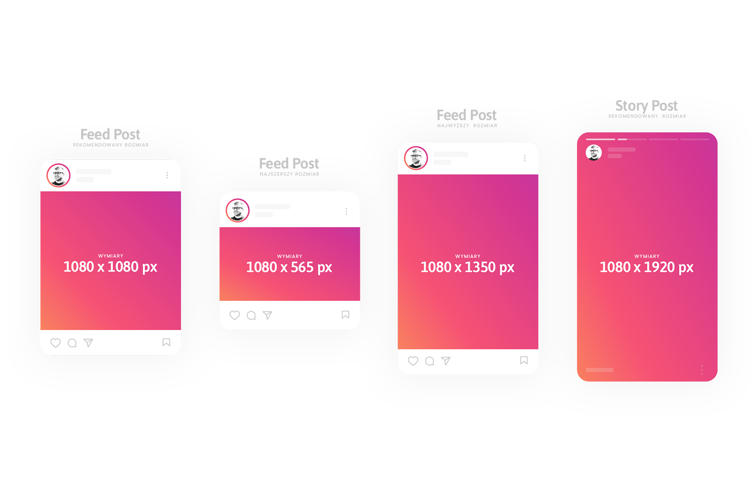 Wymiary postów na Instagram