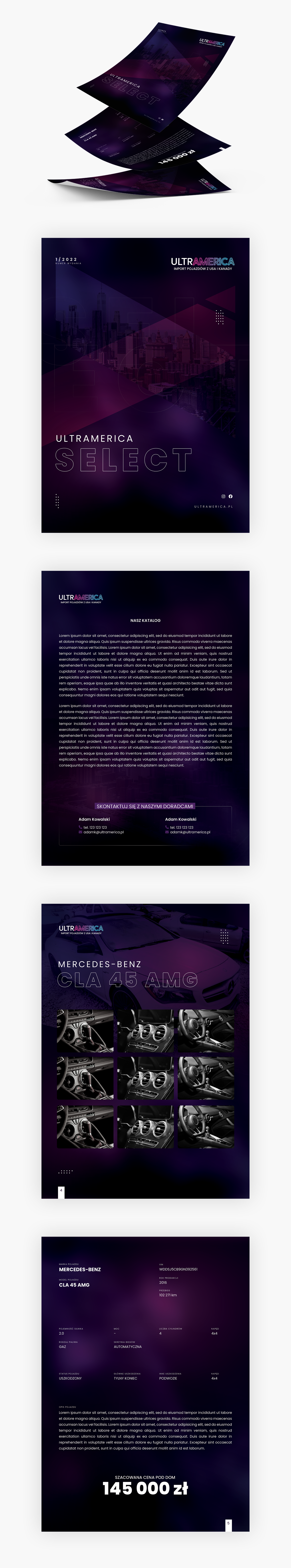 Ultramerica - katalog samochodowy