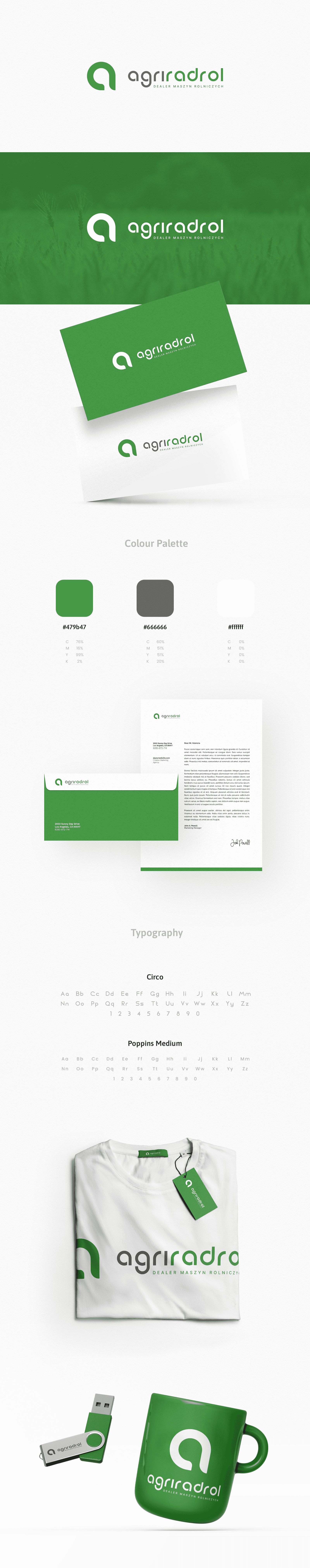 Agri Radrol - projekt logo