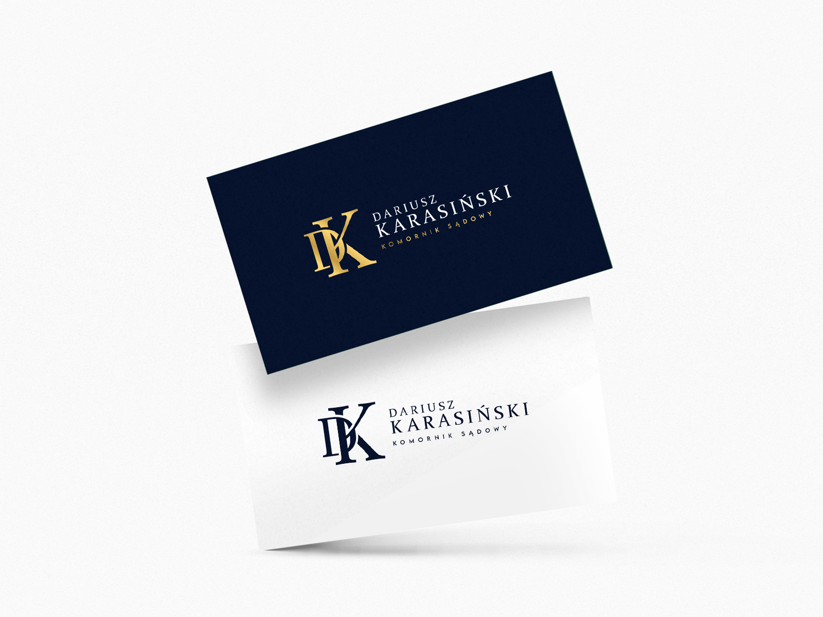 Dariusz Karasiński - logo, papier firmowy i wizytówki
