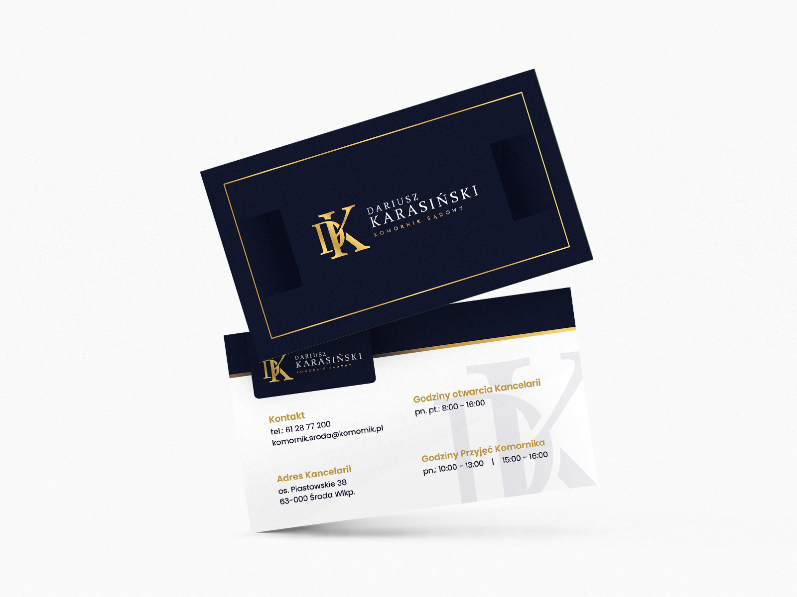 Projekt wizytówki Białystok