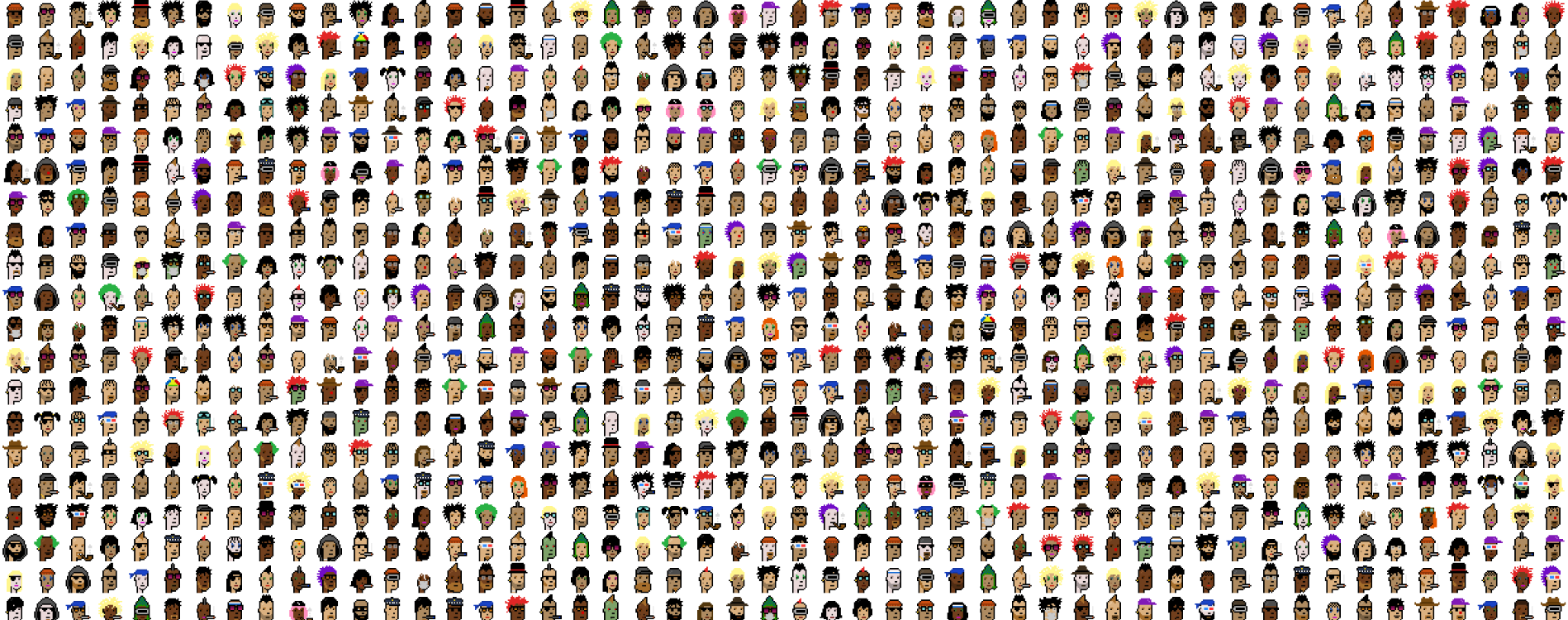 CryptoPunks - projekt graficzny NFT