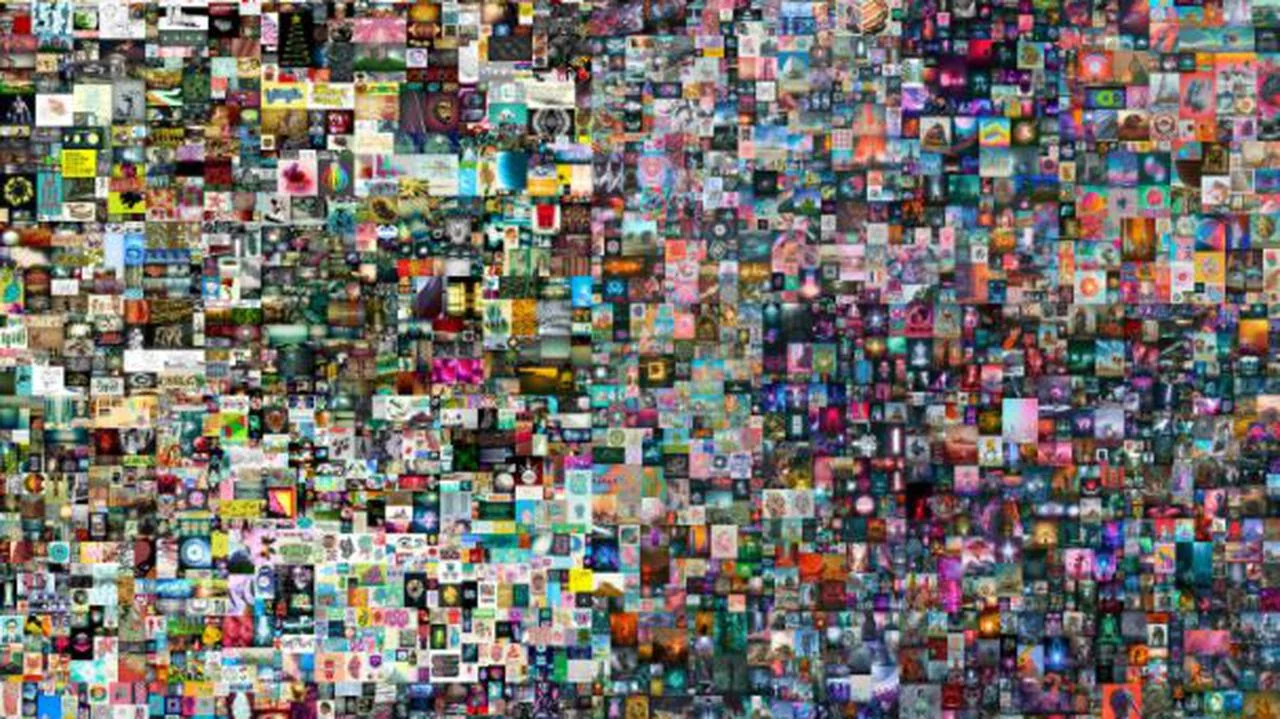 Cyfrowe dzieło "Everydays The First 5000 Days" autorstwa Mike Winklemann
