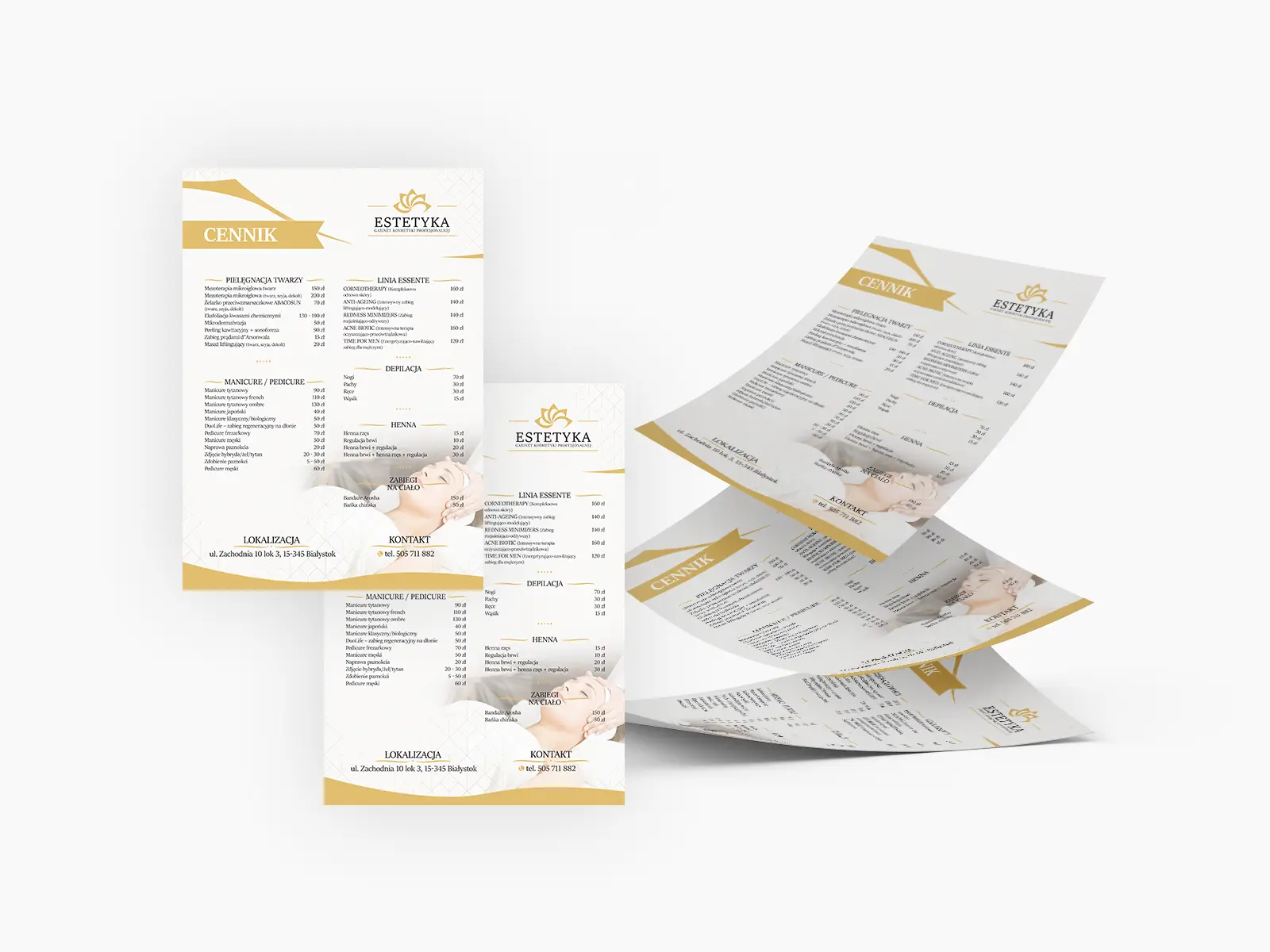 Projekt ulotki Lublin