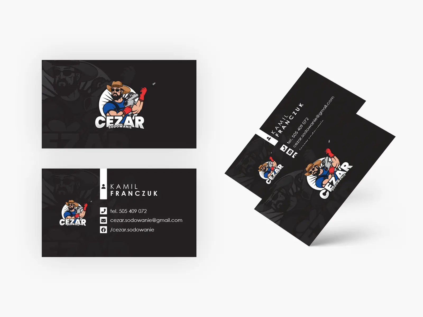 Projekt wizytówki Białystok